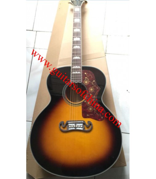 Chibson j 200 acoustic guitar sunburst 